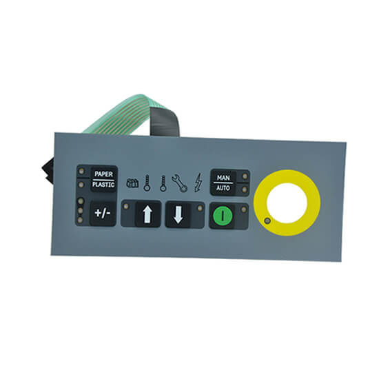 LED membrane switch for Waster Processor