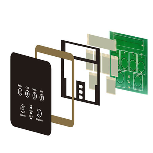 Capacitive touch keypad2