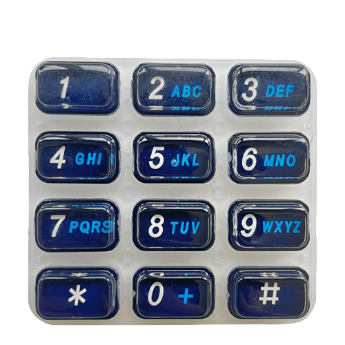 P+R Silicone Keypad 6