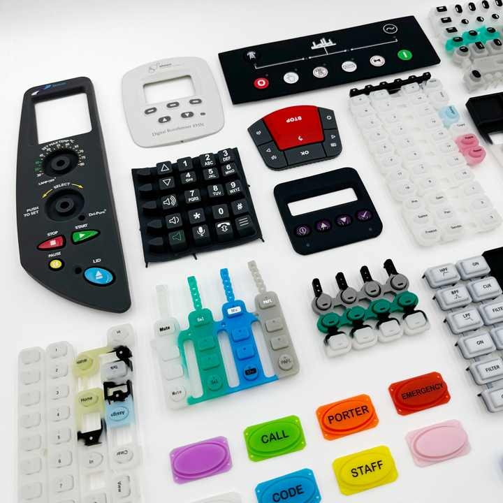 Silicone Keypads 7 Rubber keypad - Versatile Design Options