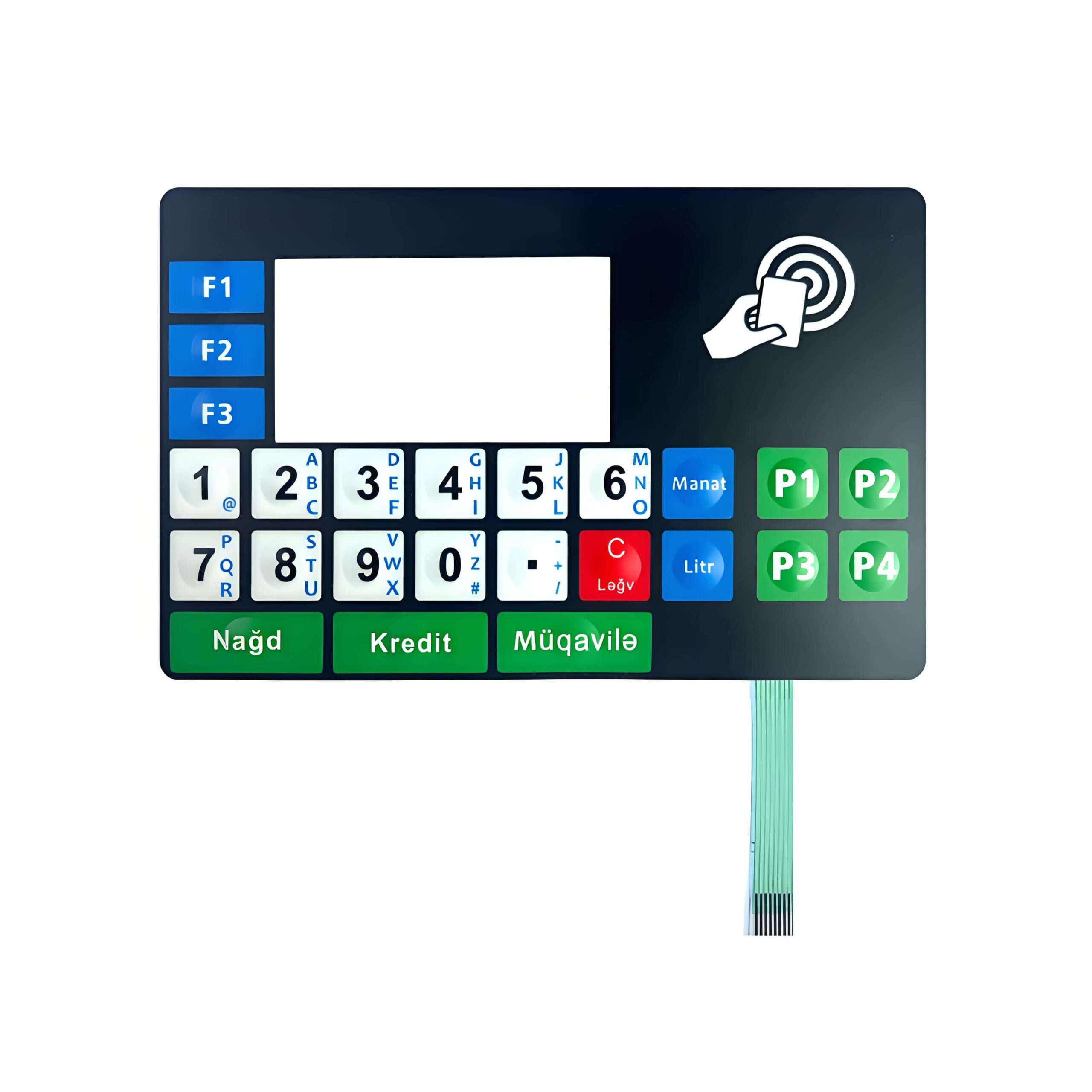 Membrane Switches 9 Conventional membrane switch