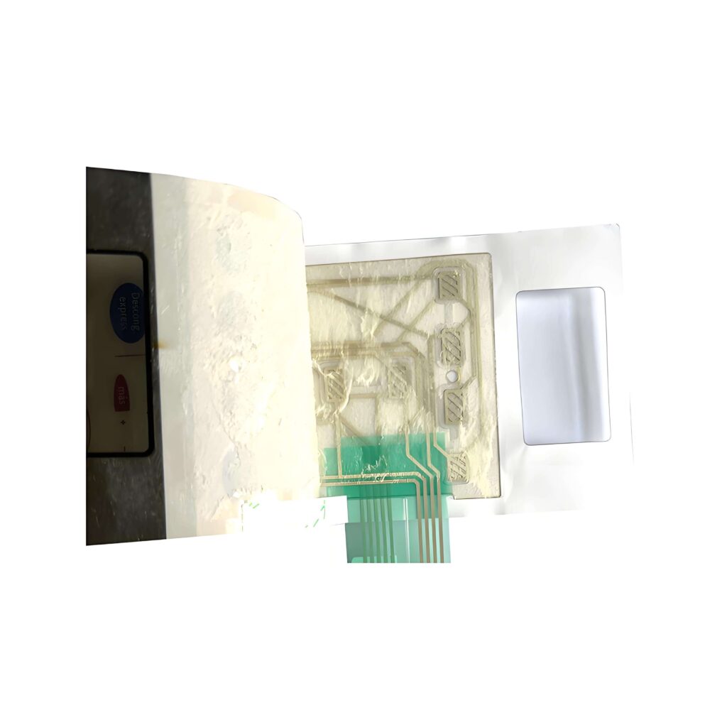 Microwave oven membrane switch