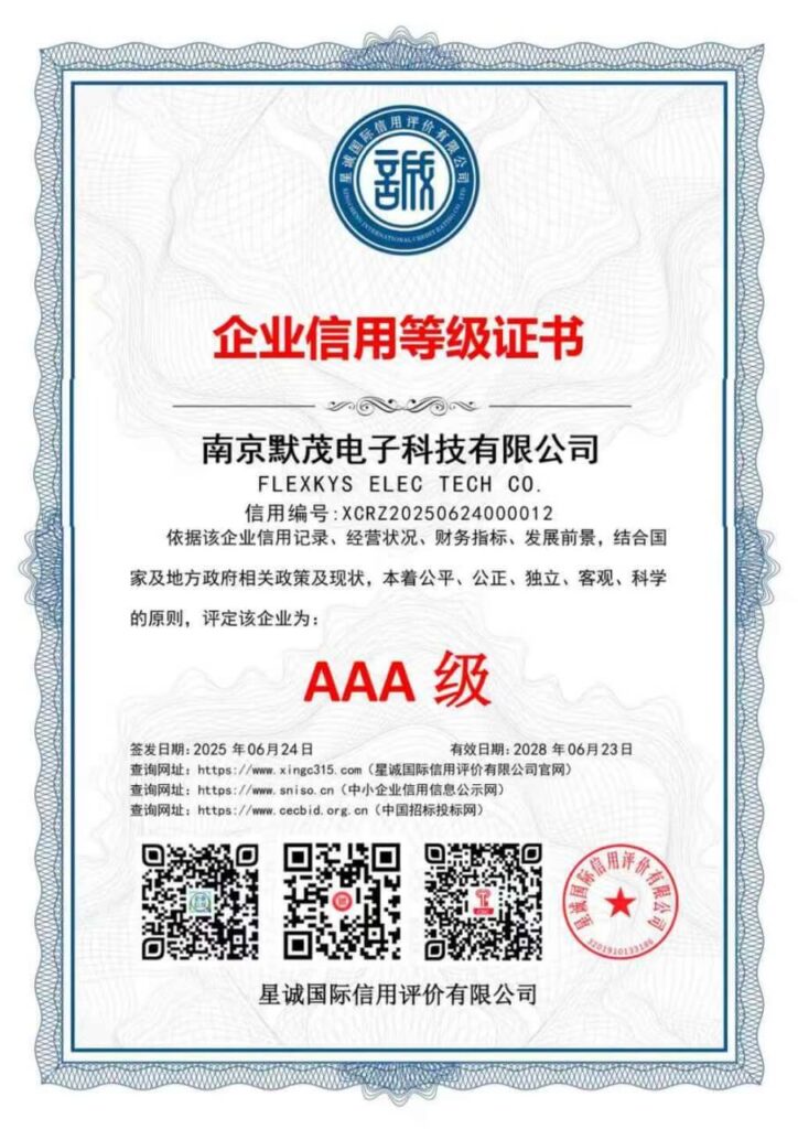 AAA-level Enterprise Credit Rating